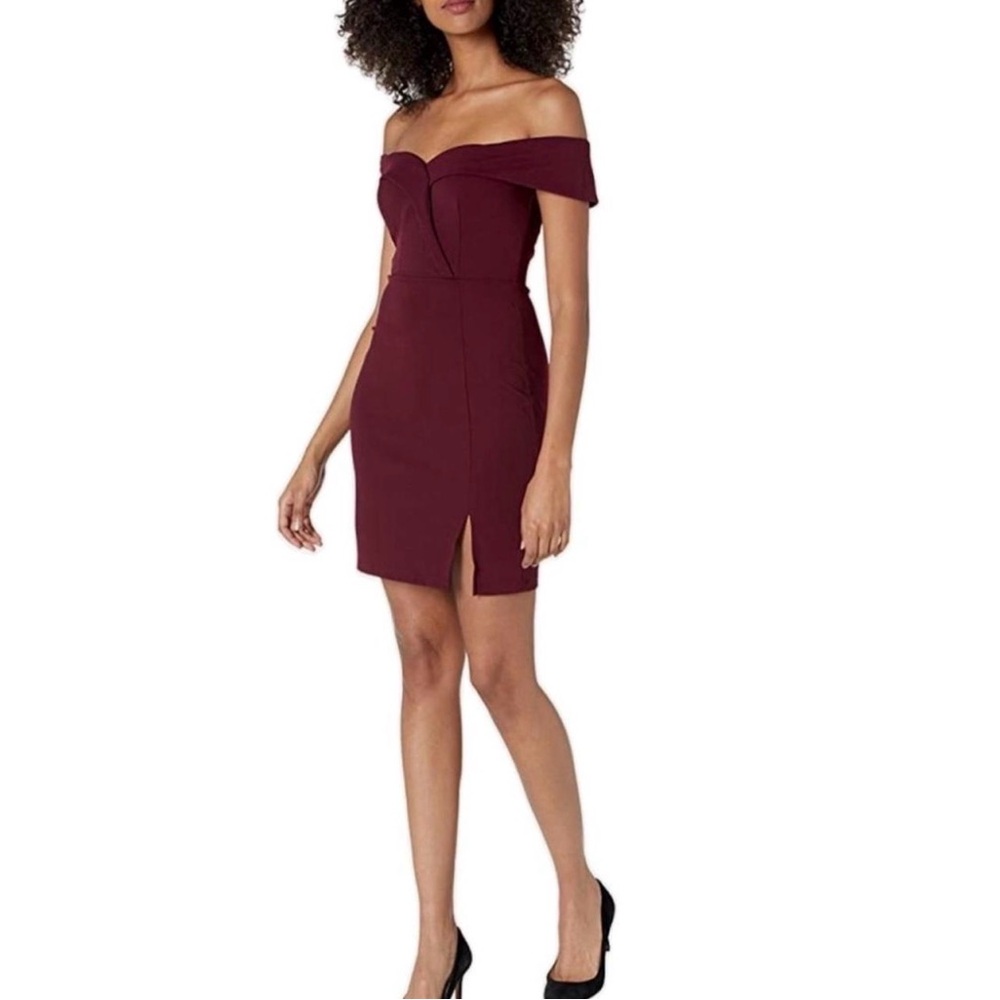 Women’s Speechless US 5 (Small) Maroon Sleeveless Bodycon Dress